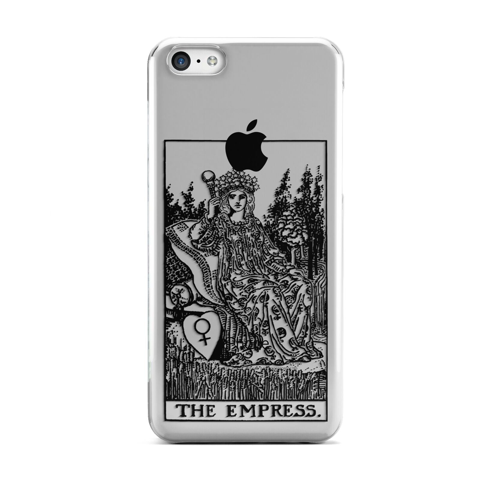 The Empress Monochrome Tarot Card Apple iPhone 5c Case