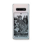 The Empress Monochrome Tarot Card Protective Samsung Galaxy Case