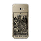 The Empress Monochrome Tarot Card Samsung Galaxy A5 2017 Case on gold phone