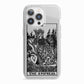 The Empress Monochrome Tarot Card iPhone 13 Pro TPU Impact Case with White Edges