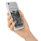 The Empress Monochrome Tarot Card iPhone 7 Bumper Case on Silver iPhone Alternative Image