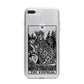 The Empress Monochrome Tarot Card iPhone 7 Plus Bumper Case on Silver iPhone