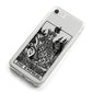 The Empress Monochrome Tarot Card iPhone 8 Bumper Case on Silver iPhone Alternative Image