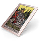 The Empress Tarot Card Apple iPad Case on Rose Gold iPad Side View