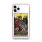 The Empress Tarot Card Apple iPhone 11 Pro in Silver with Pink Impact Case