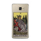 The Empress Tarot Card Samsung Galaxy A5 2016 Case on gold phone