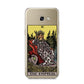 The Empress Tarot Card Samsung Galaxy A5 2017 Case on gold phone