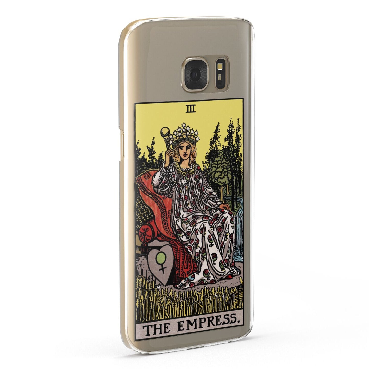 The Empress Tarot Card Samsung Galaxy Case Fourty Five Degrees