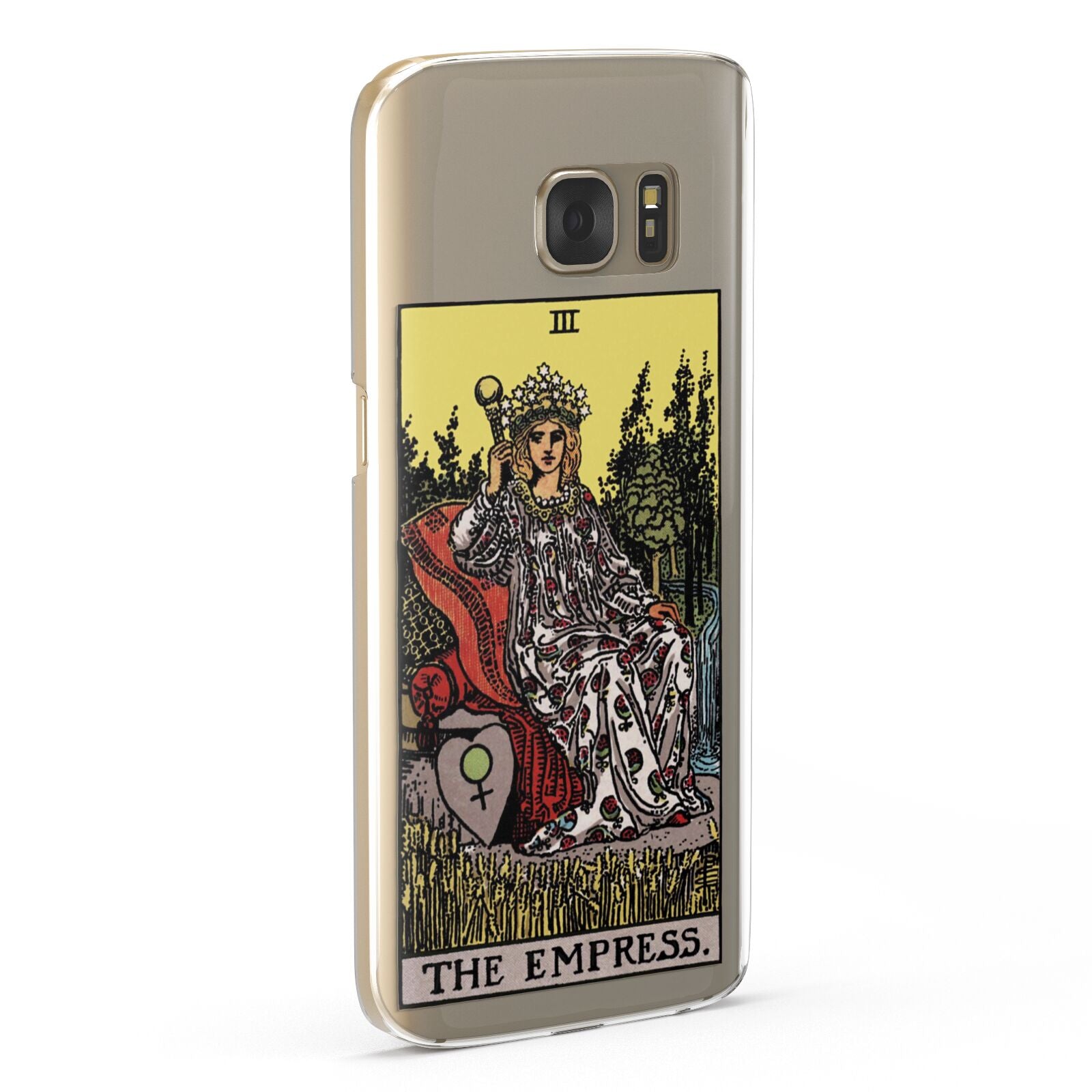 The Empress Tarot Card Samsung Galaxy Case Fourty Five Degrees
