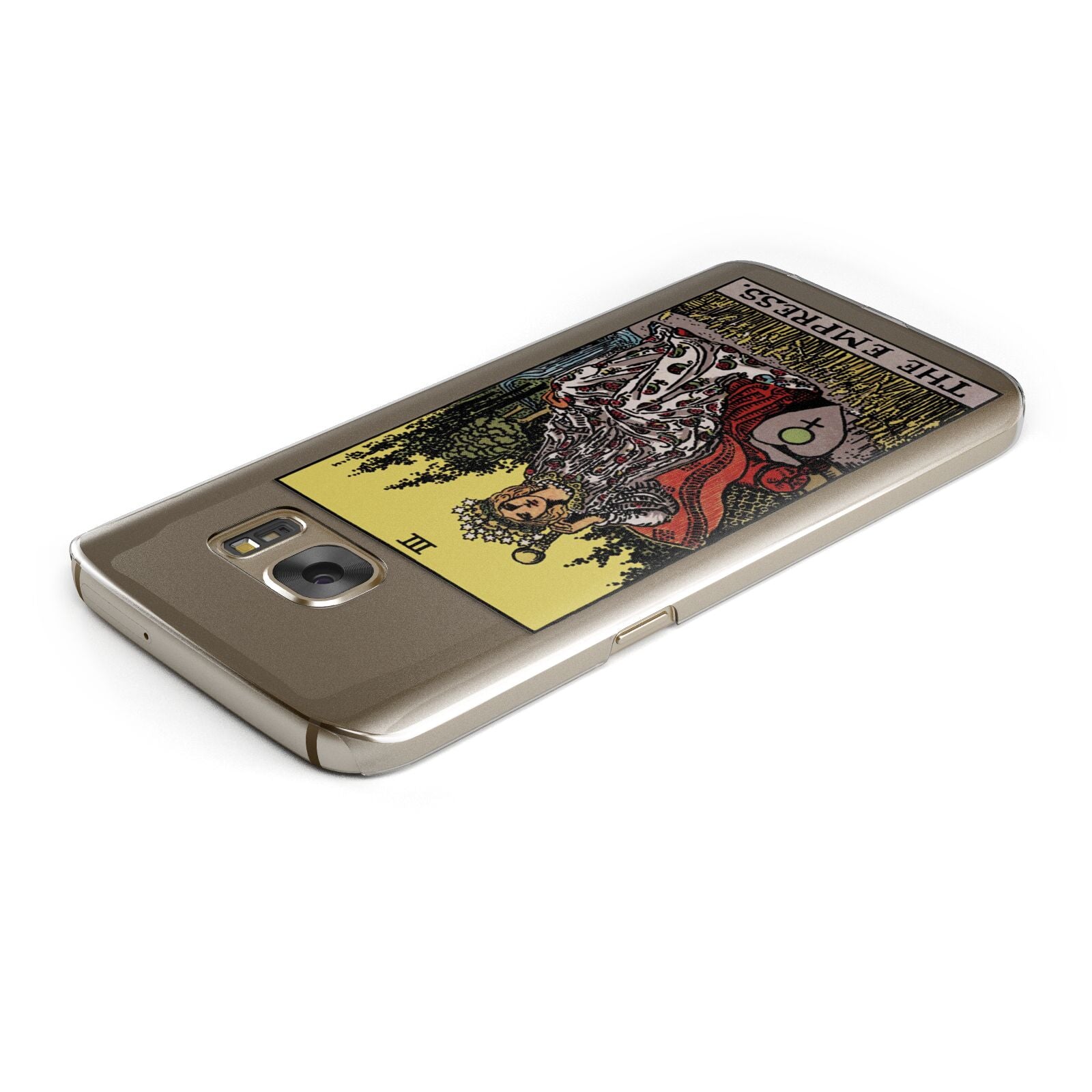 The Empress Tarot Card Samsung Galaxy Case Top Cutout