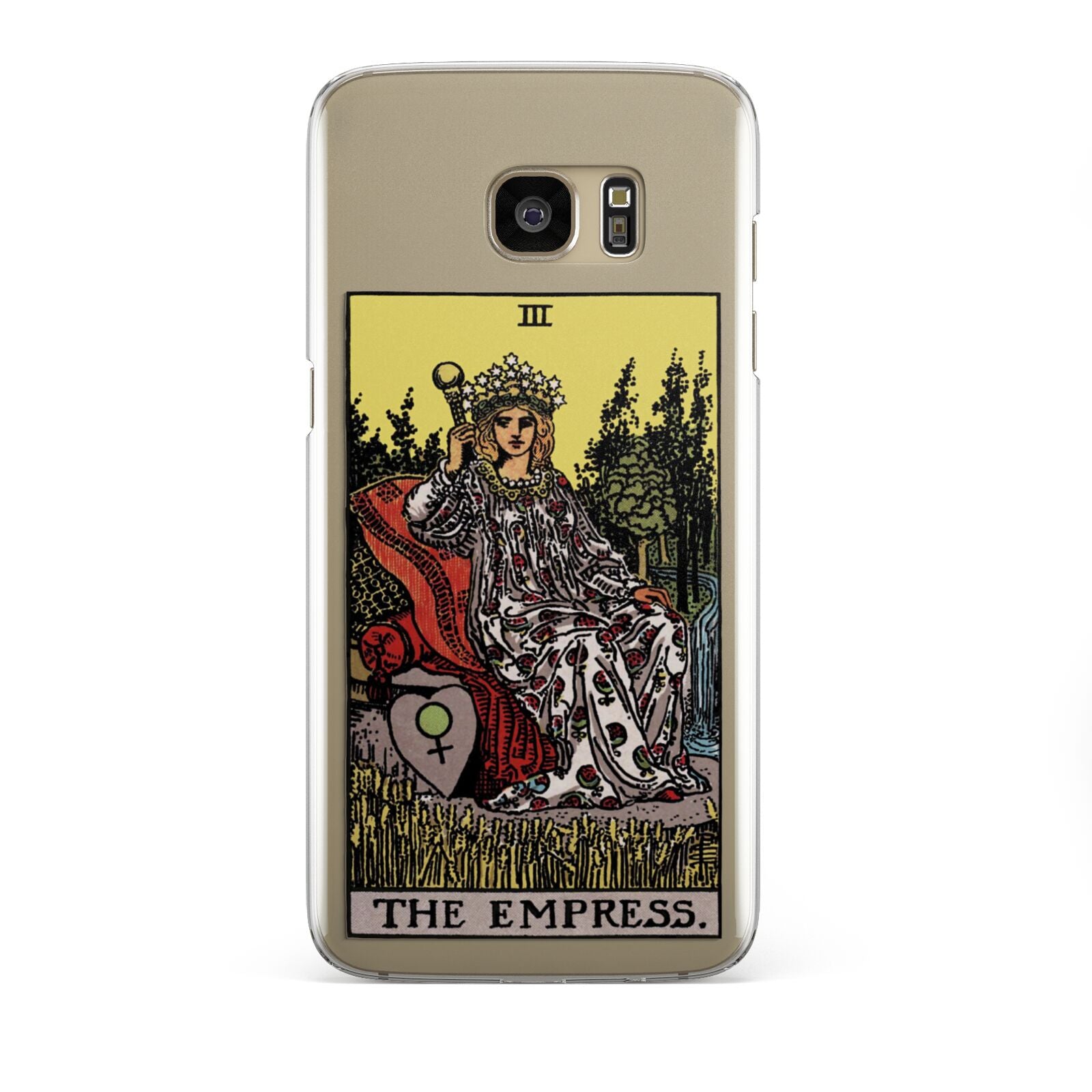 The Empress Tarot Card Samsung Galaxy S7 Edge Case