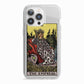 The Empress Tarot Card iPhone 13 Pro TPU Impact Case with White Edges