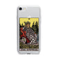 The Empress Tarot Card iPhone 7 Bumper Case on Silver iPhone