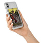 The Empress Tarot Card iPhone X Bumper Case on Silver iPhone Alternative Image 2