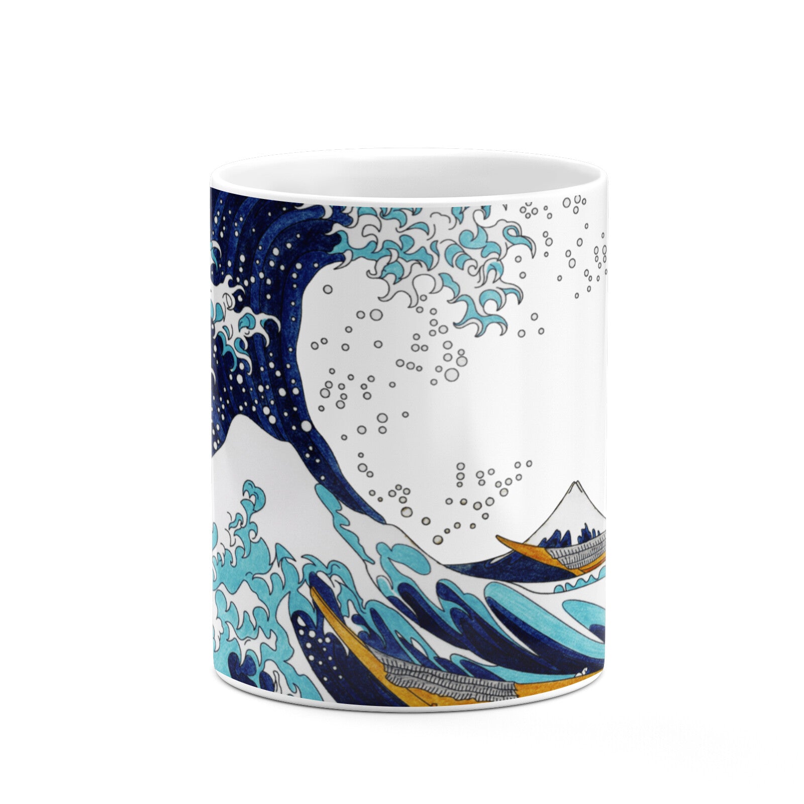 The Great Wave By Katsushika Hokusai 10oz Mug Alternative Image 7