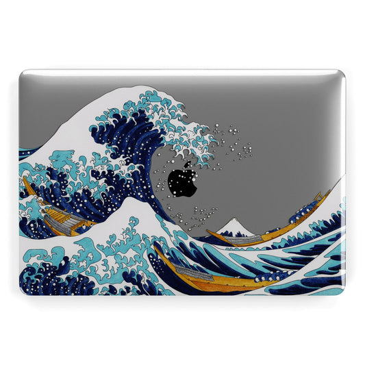 The Great Wave By Katsushika Hokusai Apple MacBook Case