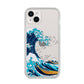 The Great Wave By Katsushika Hokusai iPhone 14 Plus Clear Tough Case Starlight