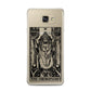 The Hierophant Monochrome Tarot Card Samsung Galaxy A7 2016 Case on gold phone