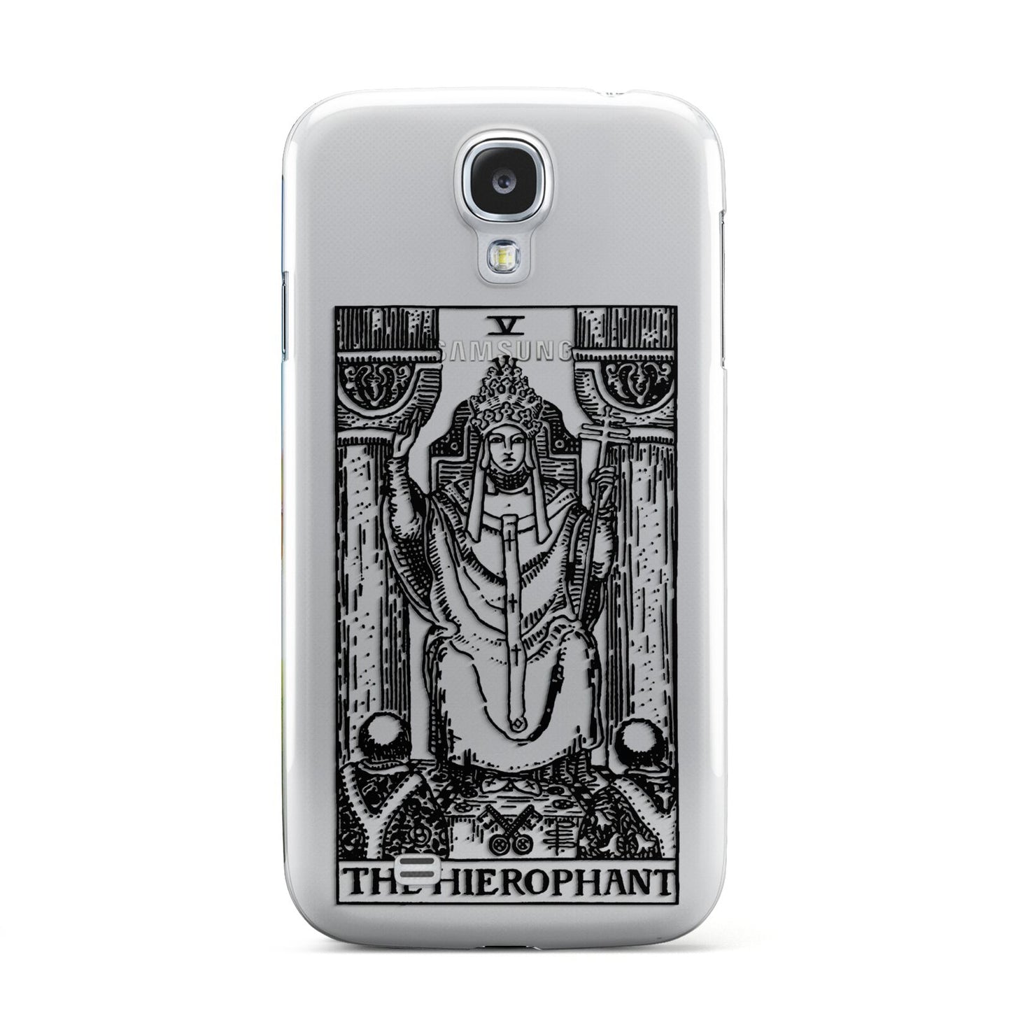 The Hierophant Monochrome Tarot Card Samsung Galaxy S4 Case
