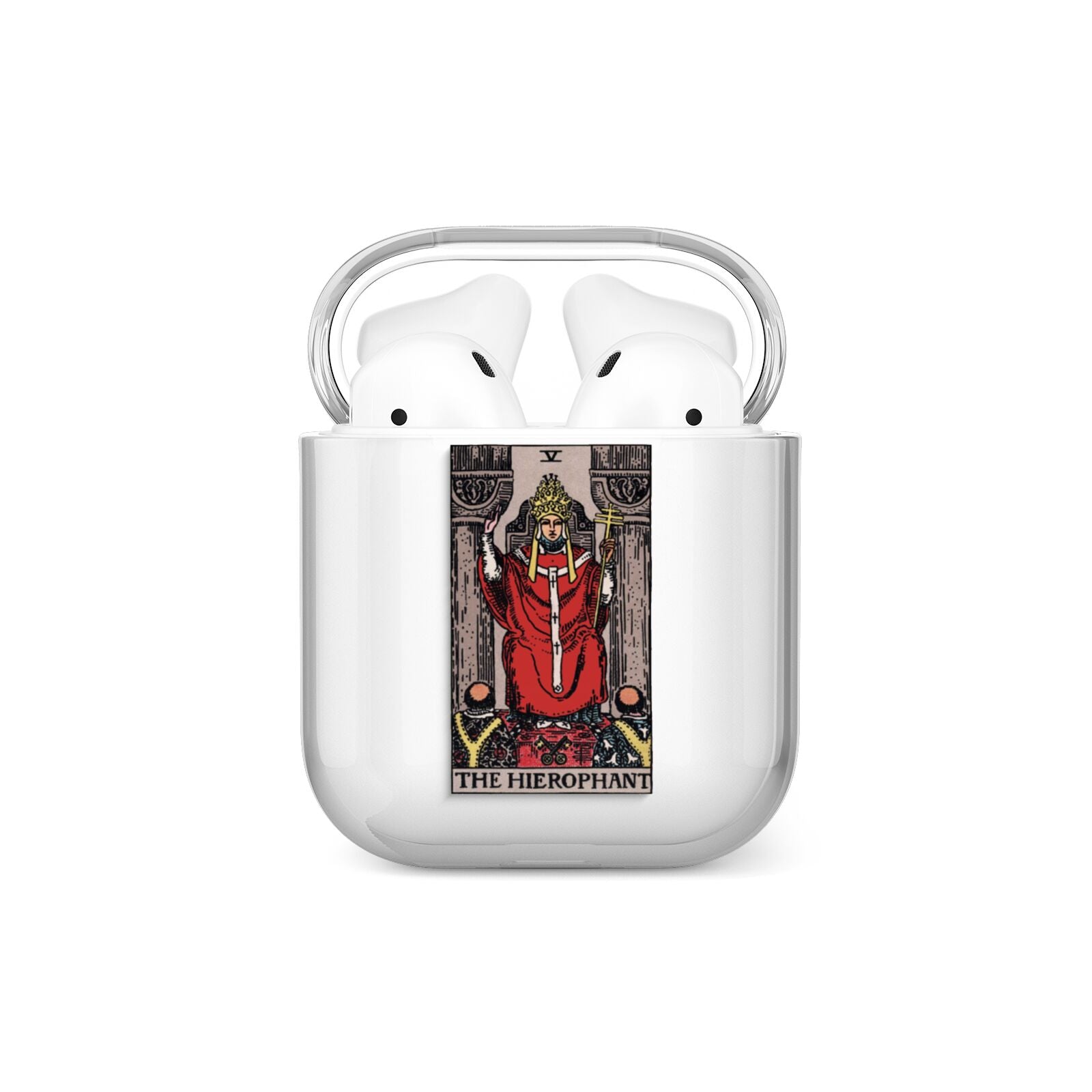 The Hierophant Tarot Card AirPods Case