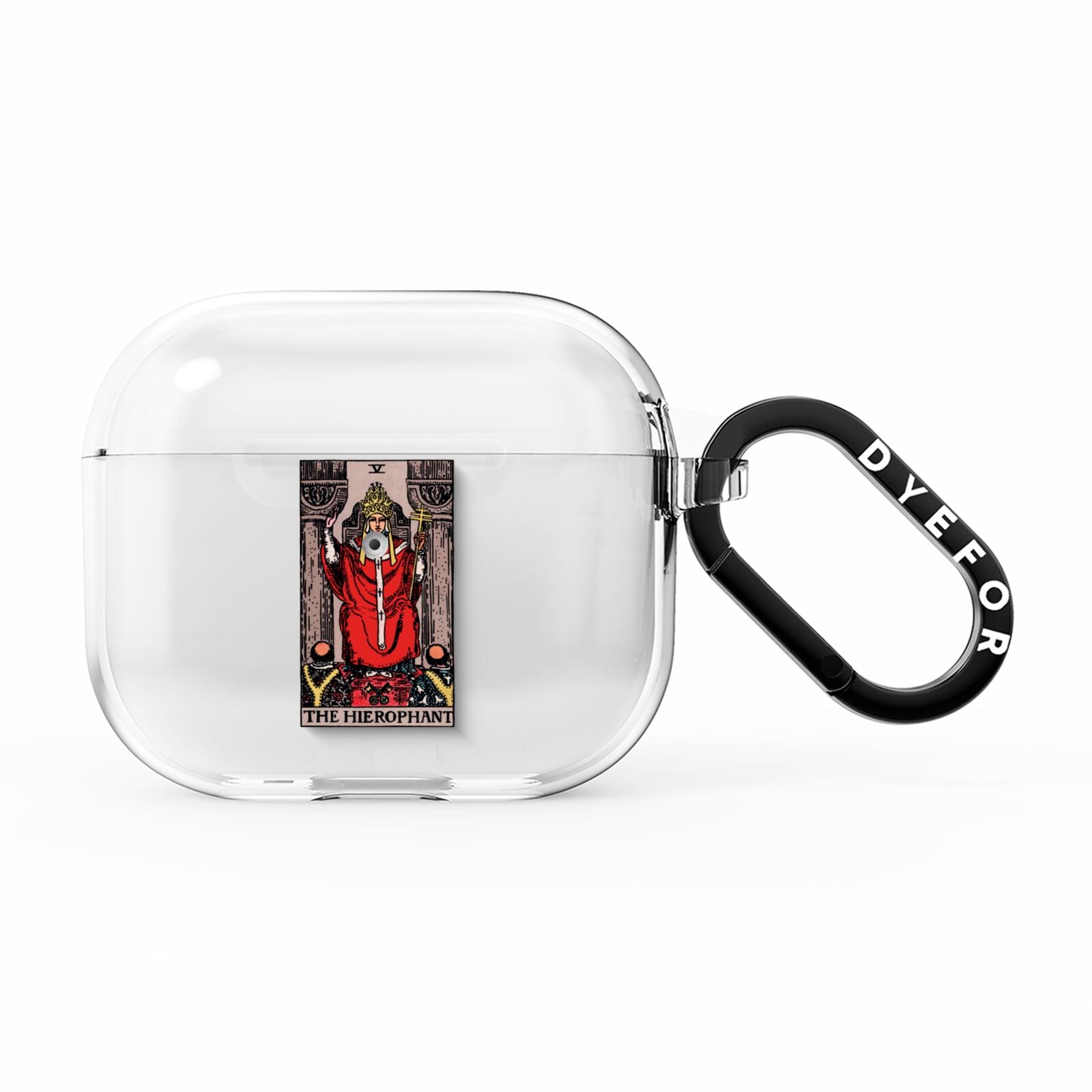 The Hierophant Tarot Card AirPods Clear Case 3rd Gen