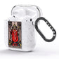 The Hierophant Tarot Card AirPods Glitter Case Side Image