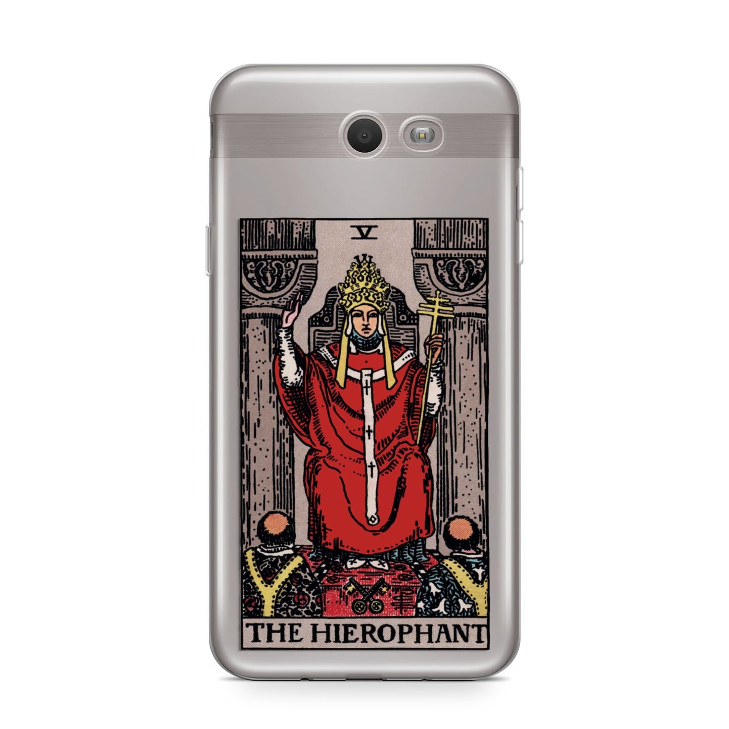 The Hierophant Tarot Card Samsung Galaxy J7 2017 Case