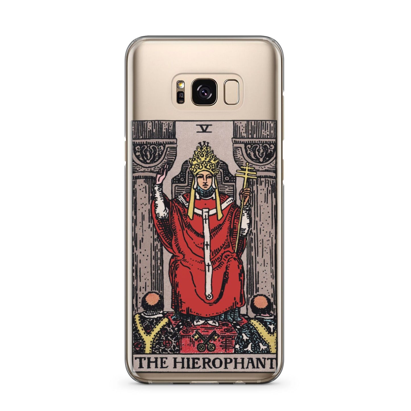 The Hierophant Tarot Card Samsung Galaxy S8 Plus Case