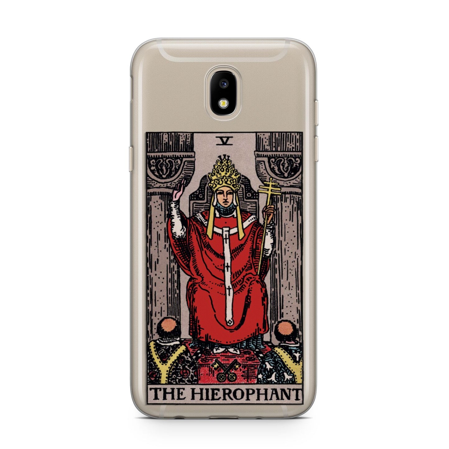 The Hierophant Tarot Card Samsung J5 2017 Case