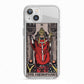 The Hierophant Tarot Card iPhone 13 TPU Impact Case with White Edges