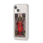 The Hierophant Tarot Card iPhone 14 Clear Tough Case Starlight Angled Image