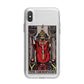 The Hierophant Tarot Card iPhone X Bumper Case on Silver iPhone Alternative Image 1