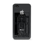 The High Priestess Monochrome Tarot Card Apple iPhone 4s Case