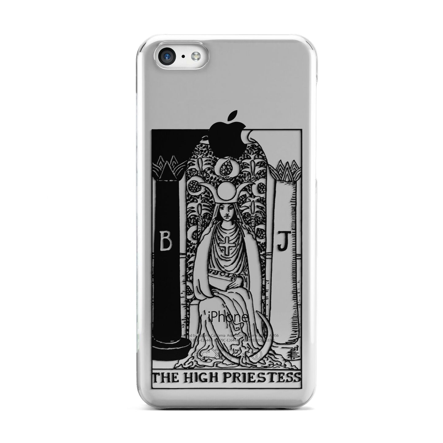 The High Priestess Monochrome Tarot Card Apple iPhone 5c Case