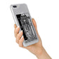 The High Priestess Monochrome Tarot Card iPhone 7 Plus Bumper Case on Silver iPhone Alternative Image