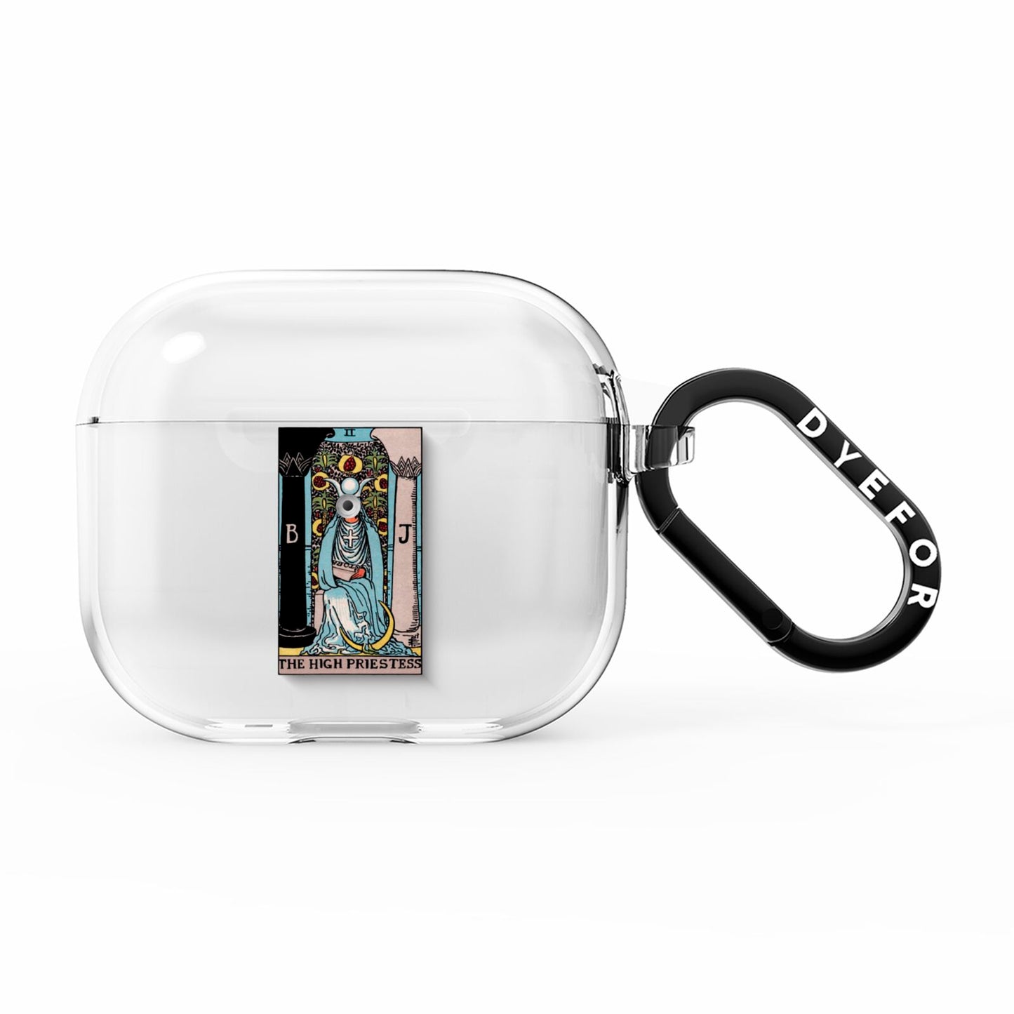 The High Priestess Tarot Card AirPods Clear Case 3rd Gen