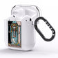 The High Priestess Tarot Card AirPods Clear Case Side Image