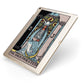 The High Priestess Tarot Card Apple iPad Case on Gold iPad Side View
