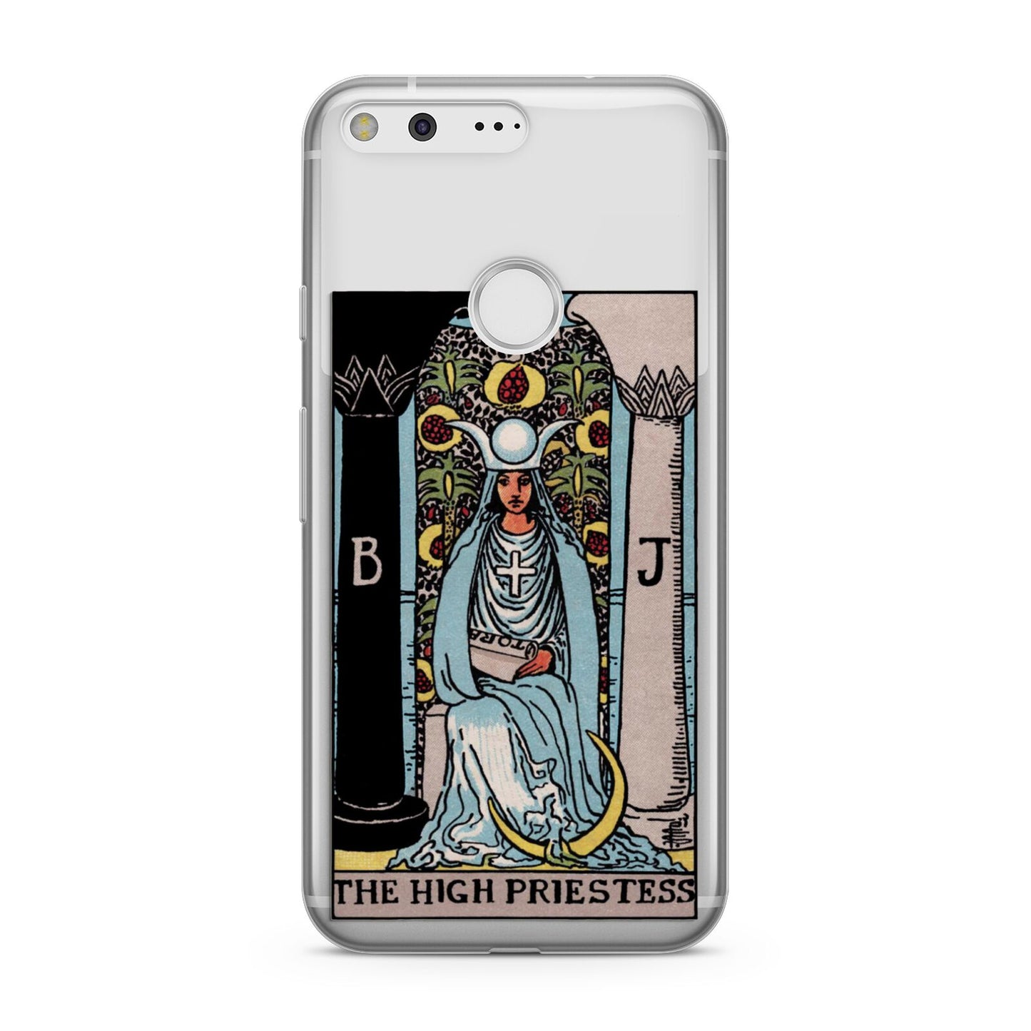 The High Priestess Tarot Card Google Pixel Case