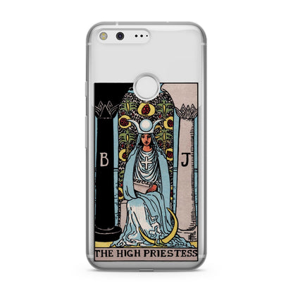 The High Priestess Tarot Card Google Pixel Case