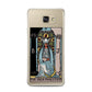 The High Priestess Tarot Card Samsung Galaxy A7 2016 Case on gold phone