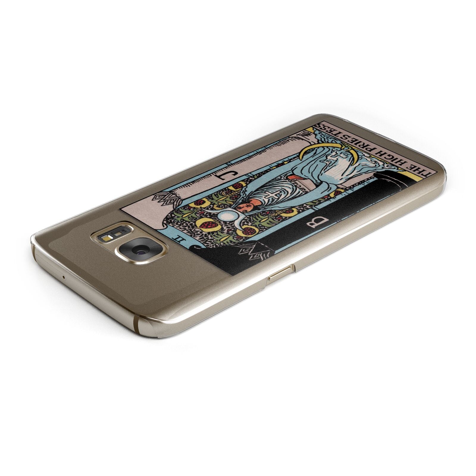 The High Priestess Tarot Card Samsung Galaxy Case Top Cutout
