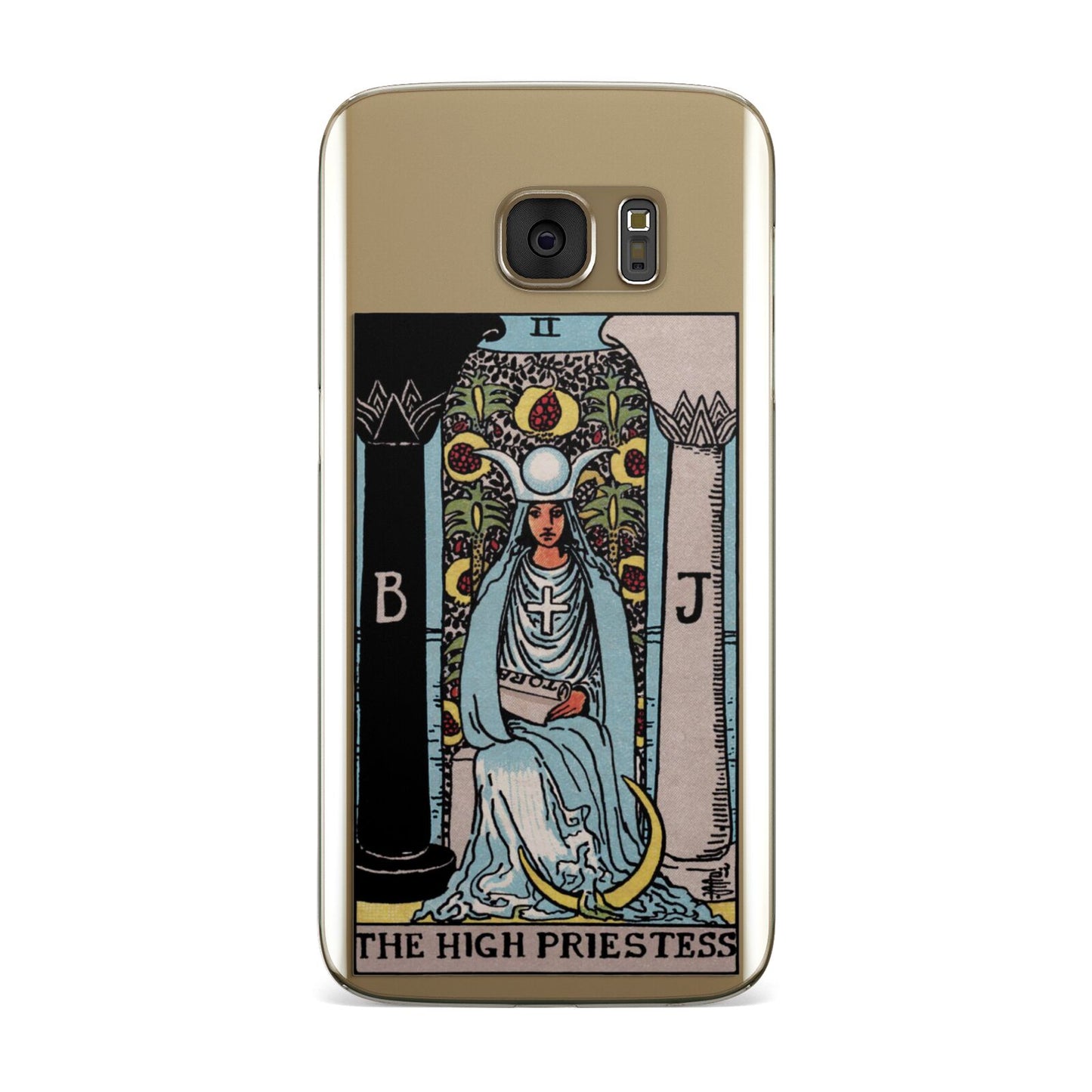 The High Priestess Tarot Card Samsung Galaxy Case