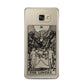 The Lovers Monochrome Tarot Card Samsung Galaxy A5 2016 Case on gold phone