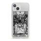 The Lovers Monochrome Tarot Card iPhone 13 Clear Bumper Case