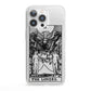 The Lovers Monochrome Tarot Card iPhone 13 Pro Clear Bumper Case