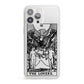 The Lovers Monochrome Tarot Card iPhone 13 Pro Max Clear Bumper Case