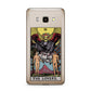 The Lovers Tarot Card Samsung Galaxy J7 2016 Case on gold phone