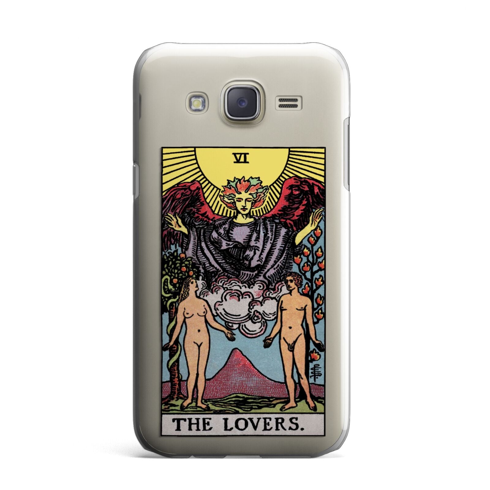 The Lovers Tarot Card Samsung Galaxy J7 Case