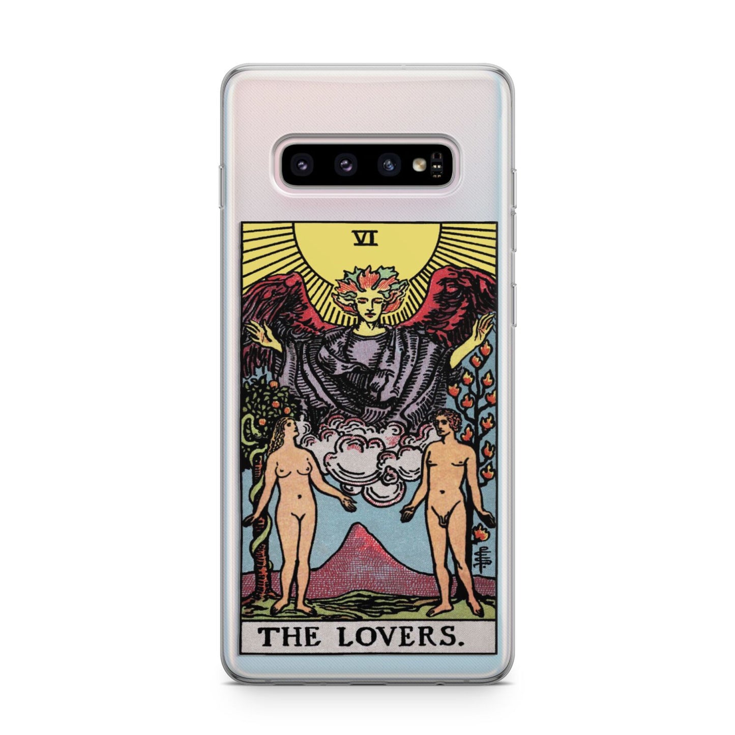 The Lovers Tarot Card Samsung Galaxy S10 Plus Case